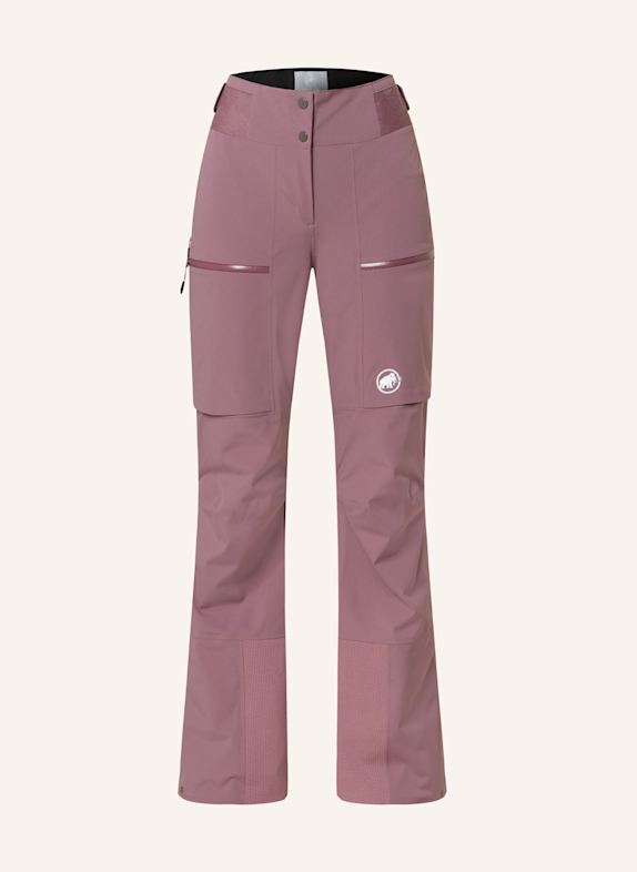 MAMMUT Gefütterte Hardshellhose STONEY LILA