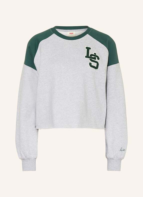 Levi's® Sweatshirt GRAPHIC CAMPOUT GRAU/ DUNKELGRÜN