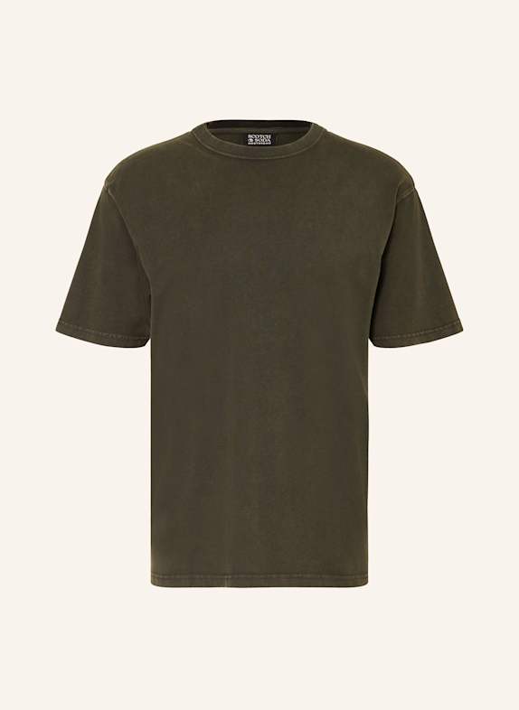 SCOTCH & SODA Tričko TMAVĚ ZELENÁ