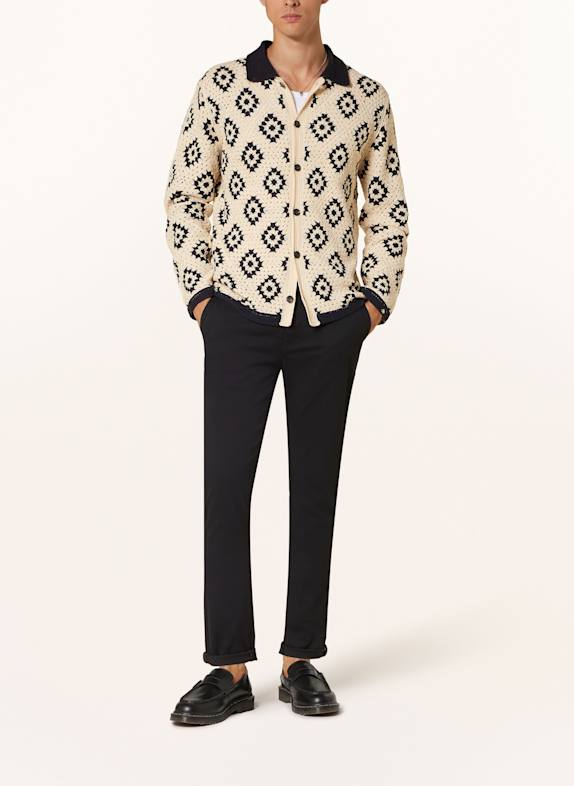 SCOTCH & SODA Chino CORE Super Slim Fit SVART