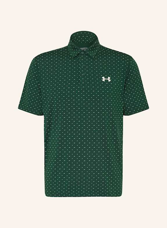 UNDER ARMOUR Functional polo shirt UA PLAYOFF 3.0 GREEN