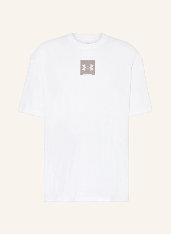 UNDER ARMOUR Oversized shirt UA HEAVYWEIGHT WHITE