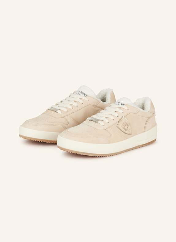 PHILIPPE MODEL Sneaker NICE HELLBRAUN/ CREME