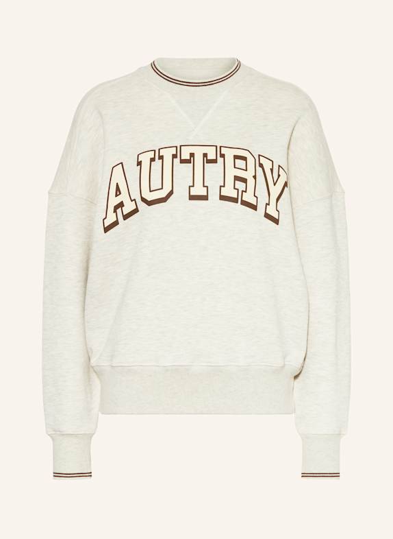 AUTRY Sweatshirt HELLGRAU/ CREME