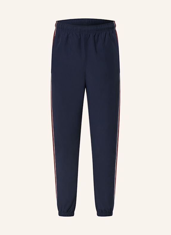 LACOSTE Track Pants Regular Fit DUNKELBLAU/ DUNKELROT