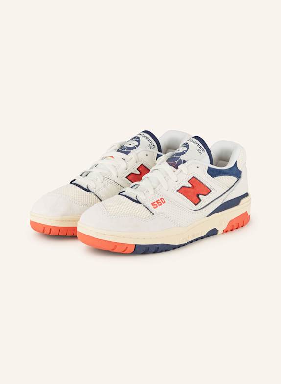 new balance Sneaker 550 WEISS/ BLAU/ ROT