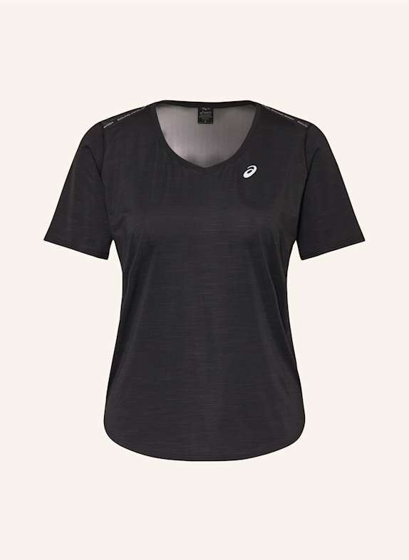 ASICS Laufshirt ROAD SCHWARZ