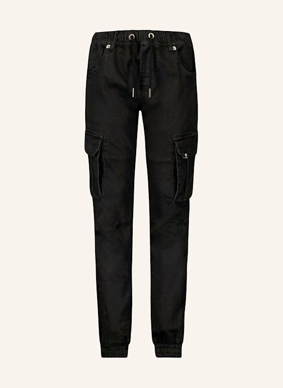 GARCIA Cargohose Regular Fit SCHWARZ