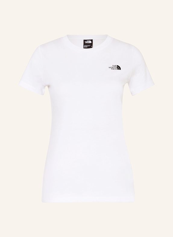 THE NORTH FACE T-Shirt SIMPLE DOME WEISS