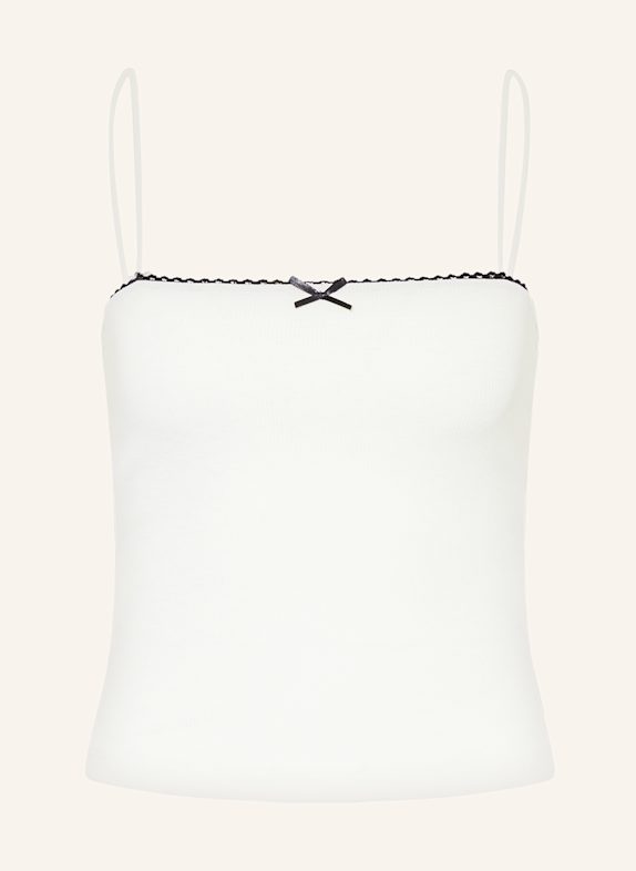 gina tricot Top WEISS
