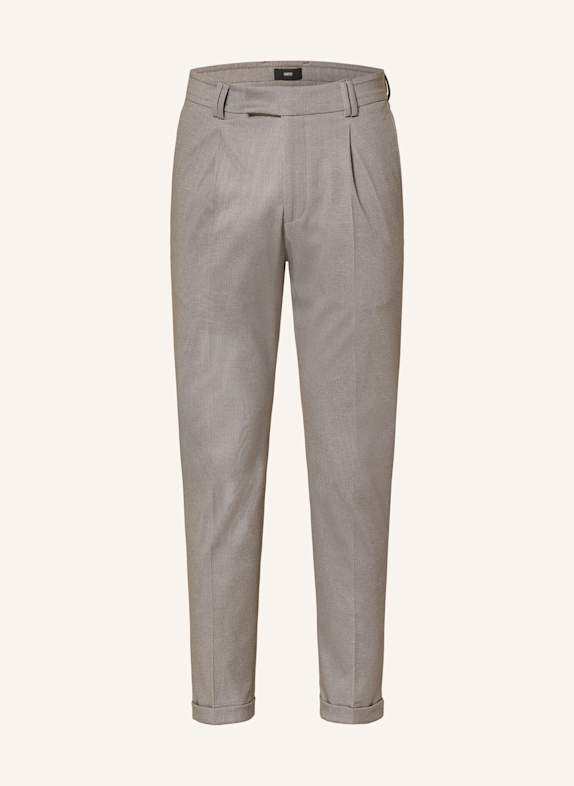 CINQUE Suit trousers CISAND extra slim fit in jersey 26 BRAUN