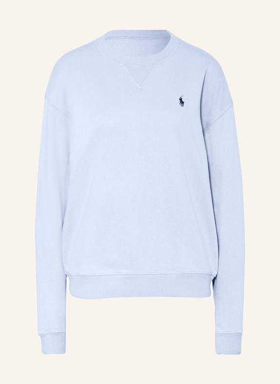 Mattr Foliage Polo Sweatshirt LIGHT BLUE