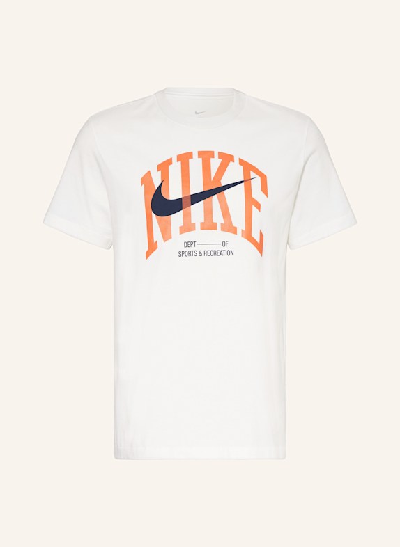 Nike T-shirt WHITE/ ORANGE/ BLACK