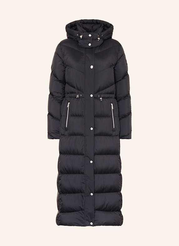 MOOSE KNUCKLES Daunenmantel BELLE mit abnehmbarer Kapuze SCHWARZ
