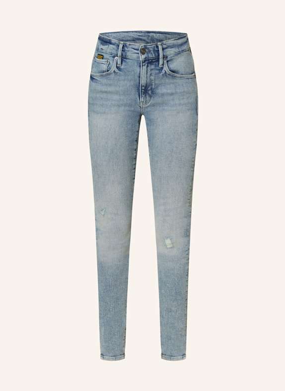 G-Star Skinny Jeans 3301 G722 antique faded ripped icecap