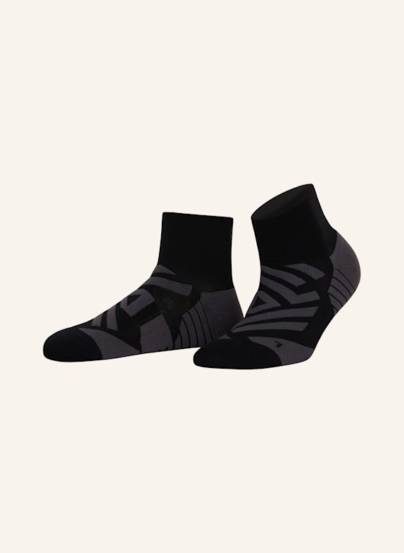 On Laufsocken PERFORMANCE MID mit Mesh 00831 BLACK | SHADOW