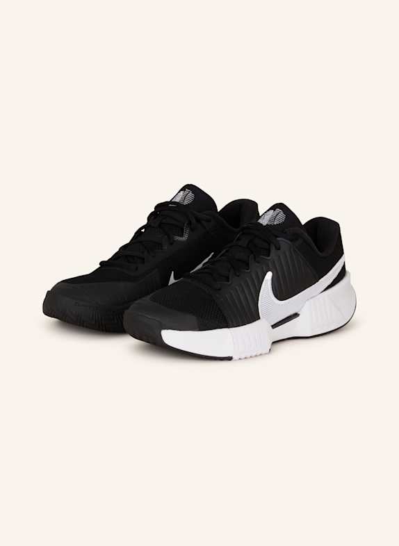 Nike Buty do tenisa ZOOM GP CHALLENGE PRO CZARNY/ BIAŁY