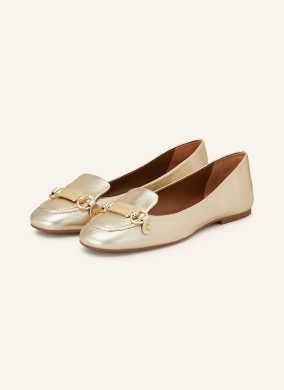SEE BY CHLOÉ Ballet flats GOLD