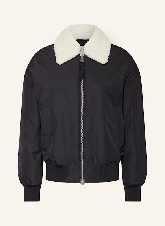 Marc O'Polo DENIM Blouson mit Teddyfell SCHWARZ