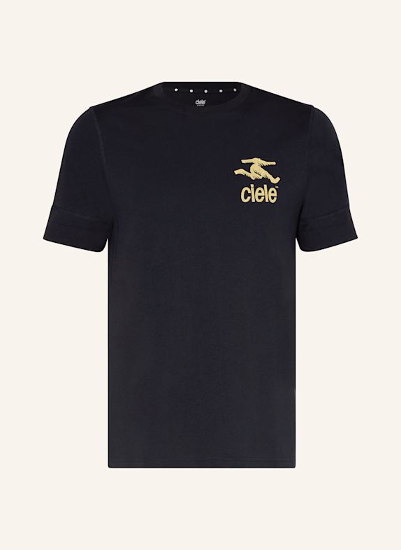 ciele athletics T-shirt CZARNY