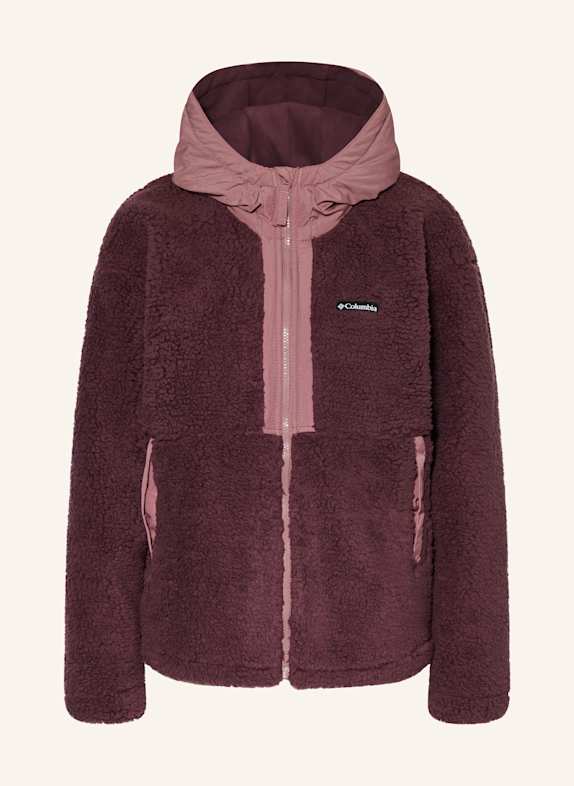 Columbia Midlayer-Jacke BOUNDLESS DISCOVERY™ aus Teddyfell DUNKELLILA