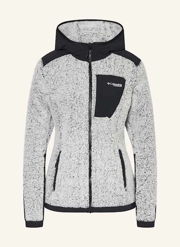 Columbia Fleece jacket ARCTIC CREST™ SHERPA LIGHT GRAY/ BLACK
