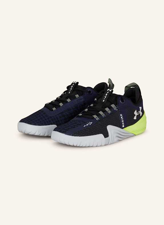 UNDER ARMOUR Fitness shoes UA TRIBASE REIGN 6 DARK BLUE/ LIGHT GREEN