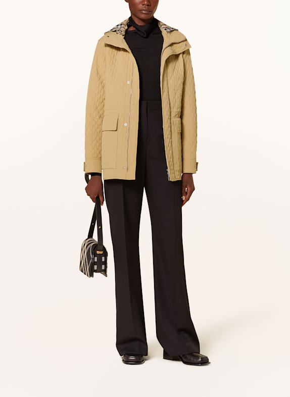 BURBERRY veste matelassée BEIGE