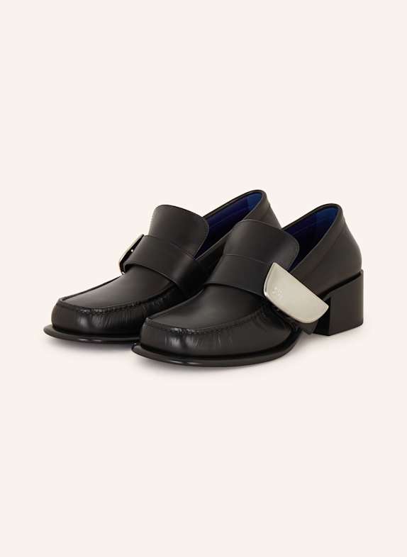 BURBERRY Loafer LONDON SHIELD SCHWARZ