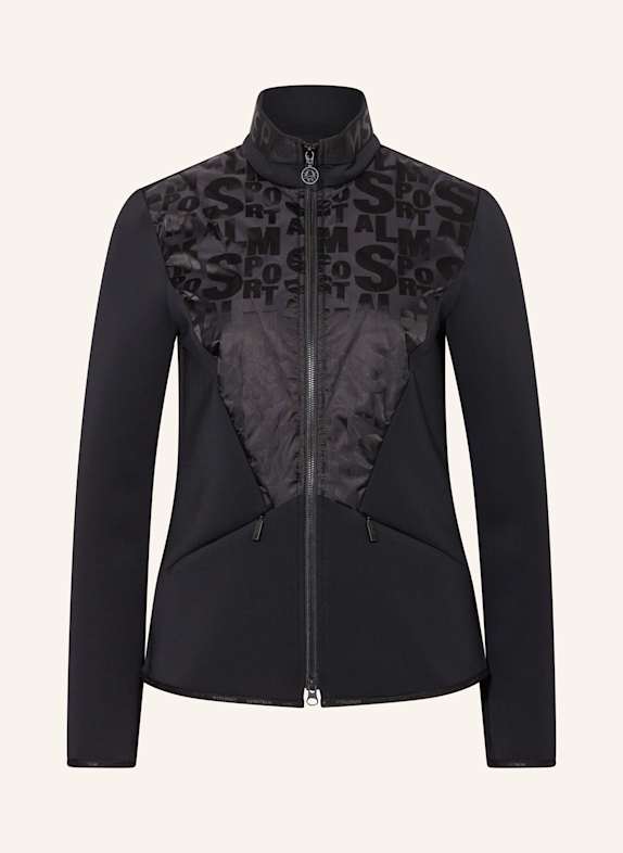 SPORTALM Midlayer-Jacke SCHWARZ
