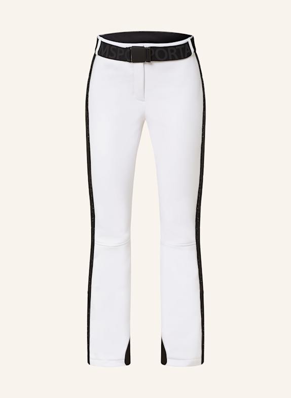 SPORTALM Softshell-Skihose WEISS/ SCHWARZ