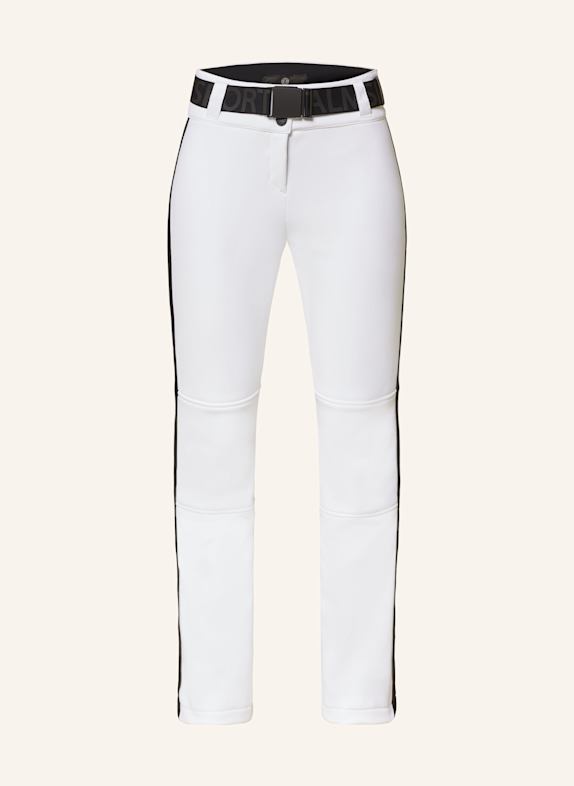 SPORTALM Softshell-Skihose WEISS/ SCHWARZ