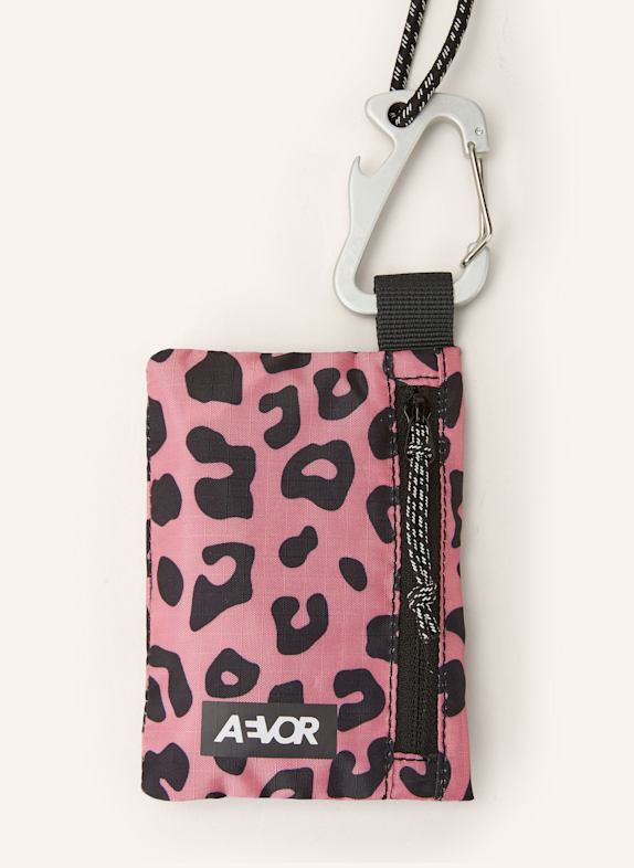AEVOR Münzetui PINK/ SCHWARZ