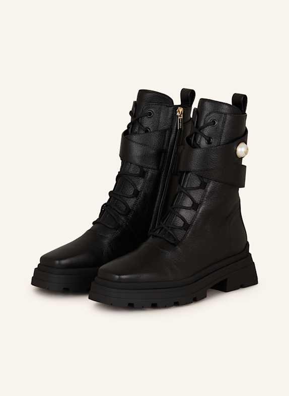 JIMMY CHOO Schnürboots NOEMI 45 SCHWARZ