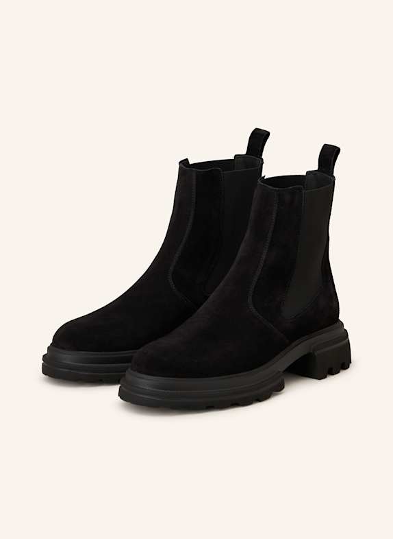 HOGAN Chelsea-Boots H674 SCHWARZ