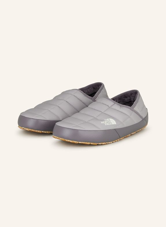 THE NORTH FACE THERMOBALL™ TRACTION slippers with faux fur TAUPE