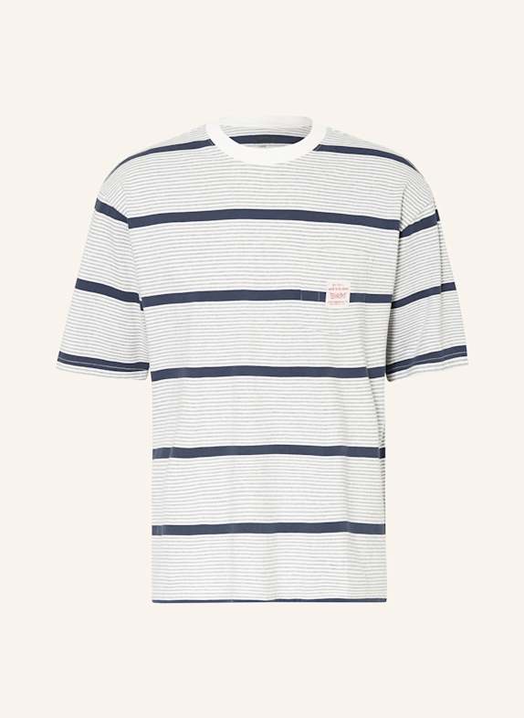 Levi's® T-Shirt WORKWEAR WEISS/ DUNKELBLAU/ GRAU