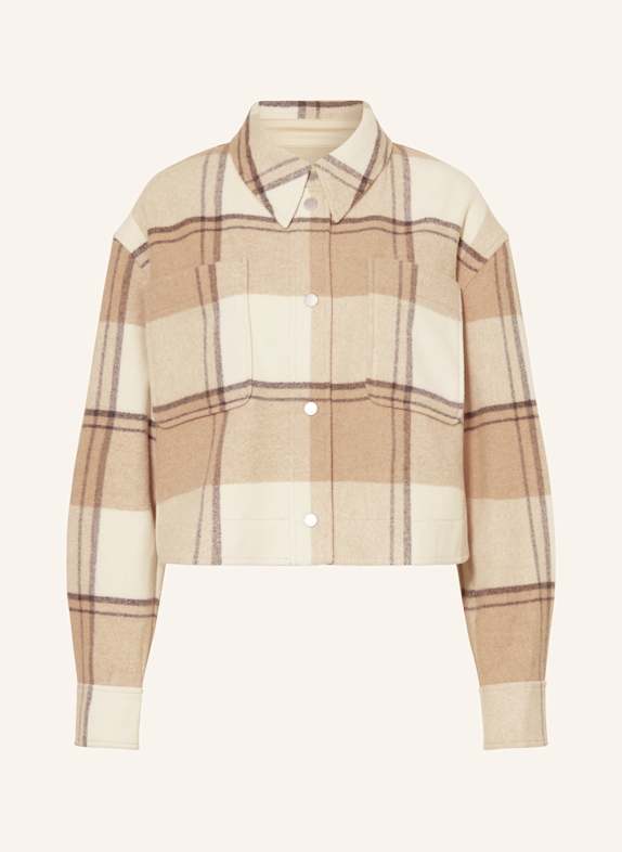 CANADA GOOSE Cropped-Jacke LMANDINE CREME/ BEIGE/ GRAU