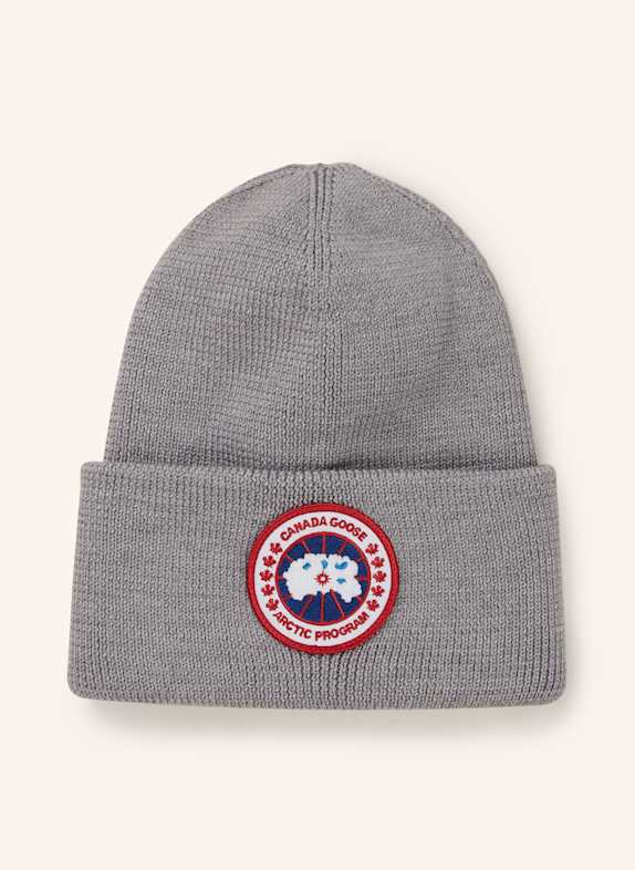 CANADA GOOSE Mütze ARCTIC GRAU