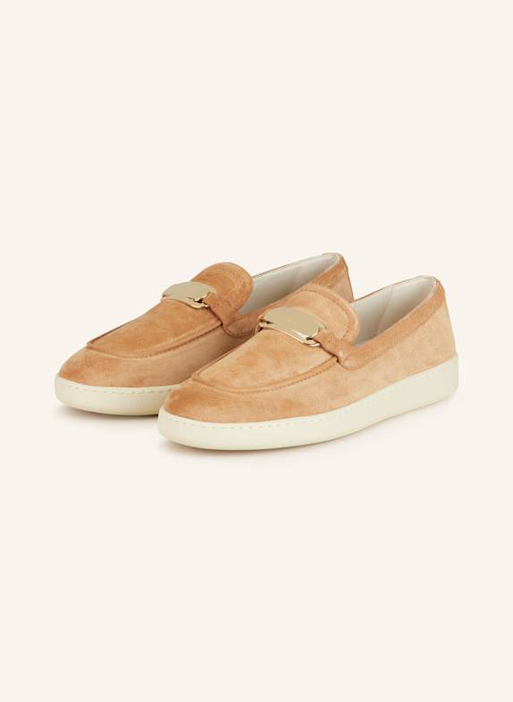 FERRAGAMO Mokasíny CRIO VELBLOUDÍ