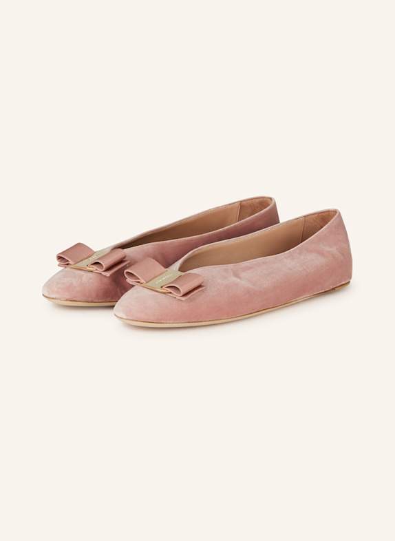FERRAGAMO Ballerinas VARA NUDE