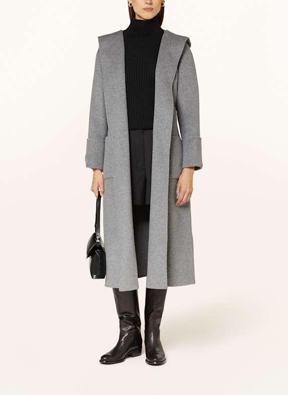 ANFINY ANNA wool coat GRAY