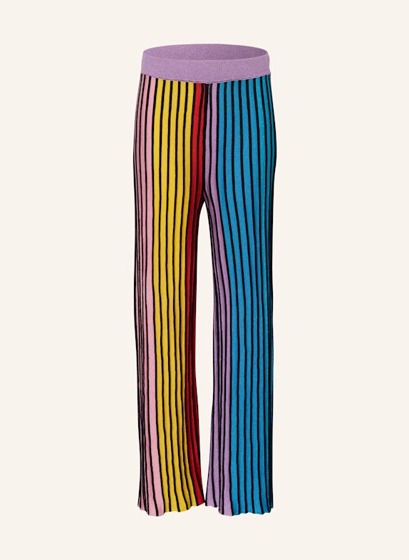 STELLA McCARTNEY KIDS Strickhose mit Glitzergarn NEONTÜRKIS/ GELB/ LILA