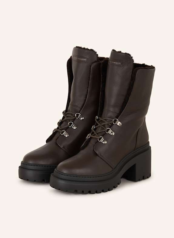 GIUSEPPE ZANOTTI DESIGN Schnürboots MARTINI DUNKELBRAUN
