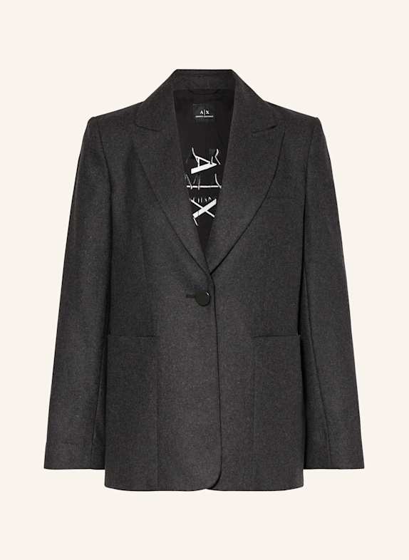 ARMANI EXCHANGE Blezer CZIEMNOSZARY