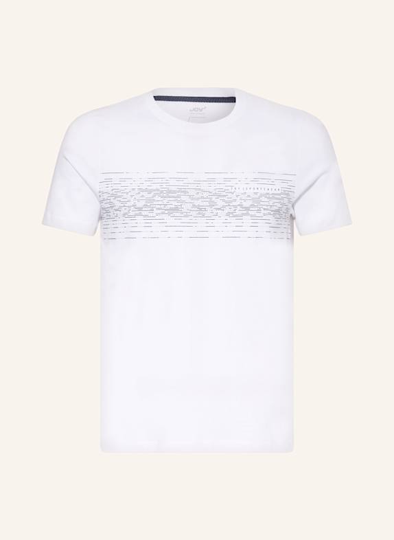 JOY sportswear T-shirt FLORIM BIAŁY/ NIEBIESKI