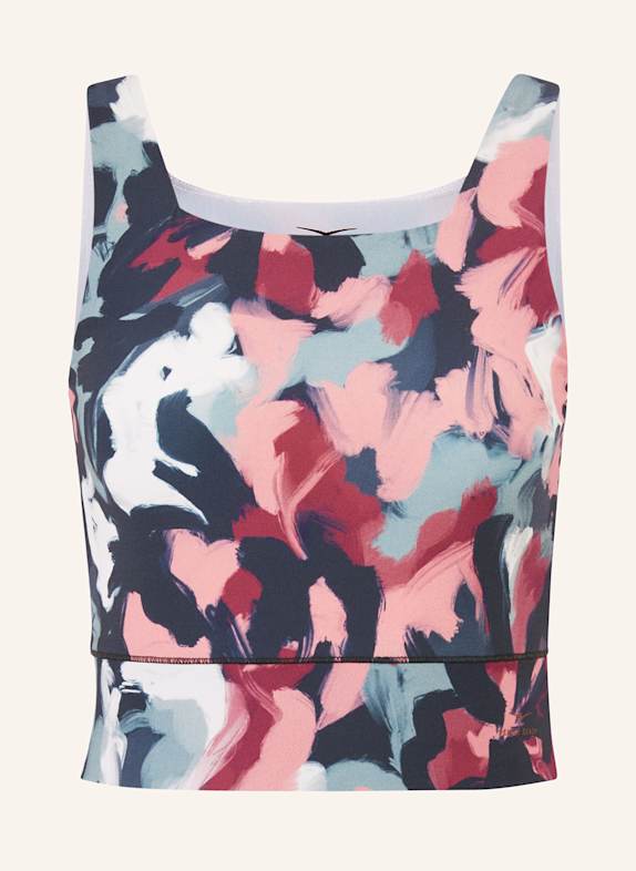VENICE BEACH Cropped top JEANNA DARK GRAY/ DARK RED/ LIGHT RED