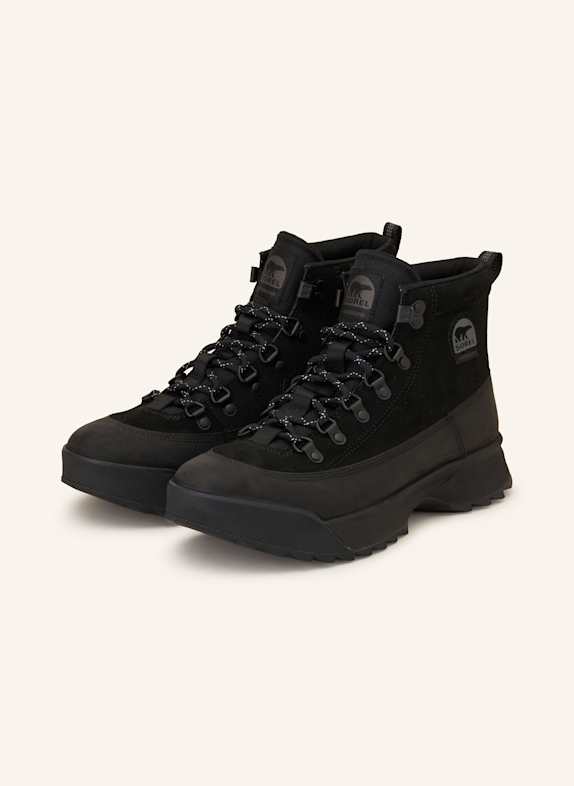 SOREL Botki sznurowane SCOUT 87™ PRO PLUS WP CZARNY
