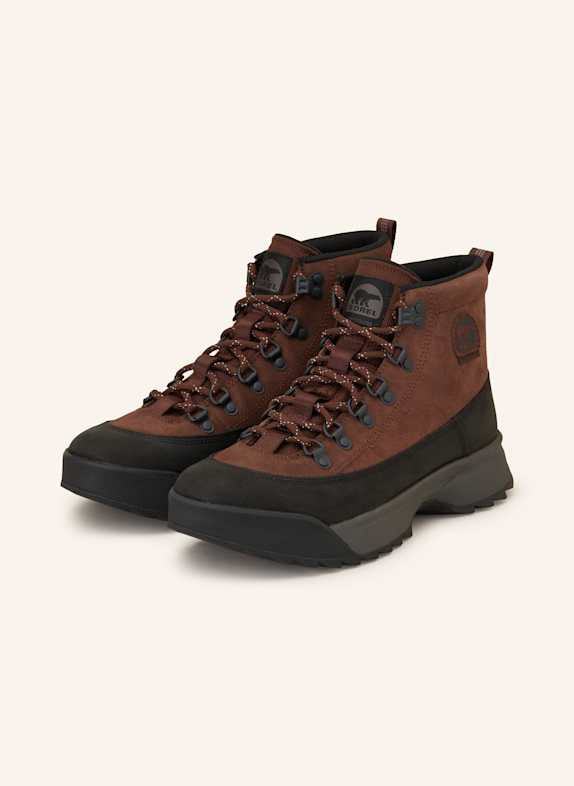 SOREL Botki sznurowane SCOUT 87™ PRO PLUS WP BRĄZOWY/ CZARNY