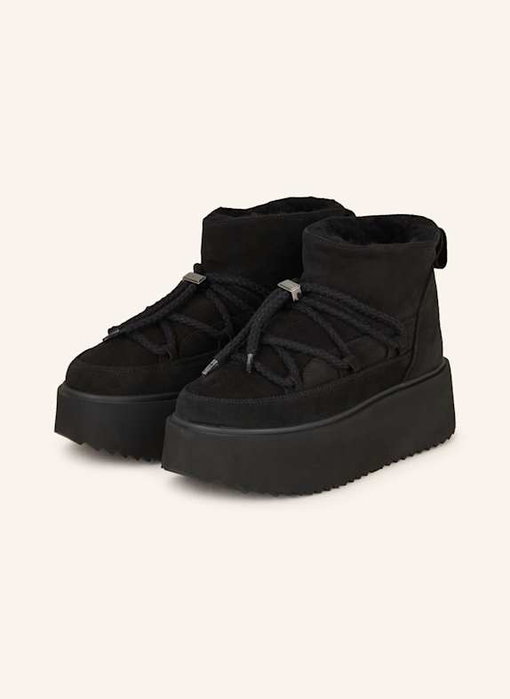 INUIKII Plateau-Boots SCHWARZ
